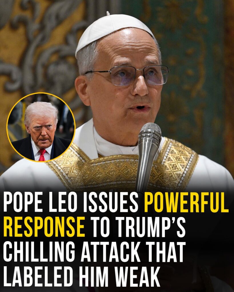 Pope Leo issues powerful response to Donald Trump’s rant where he branded him “weak”