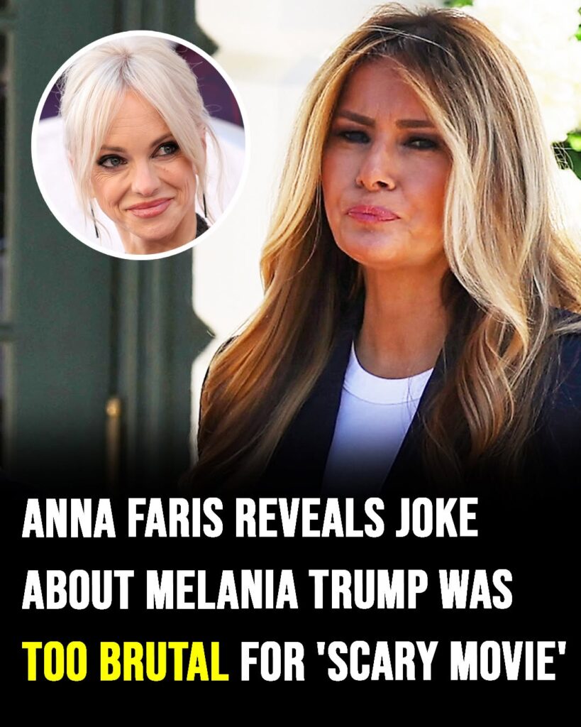 Anna Faris reveals joke about Melania Trump was too brutal for ‘Scary Movie’